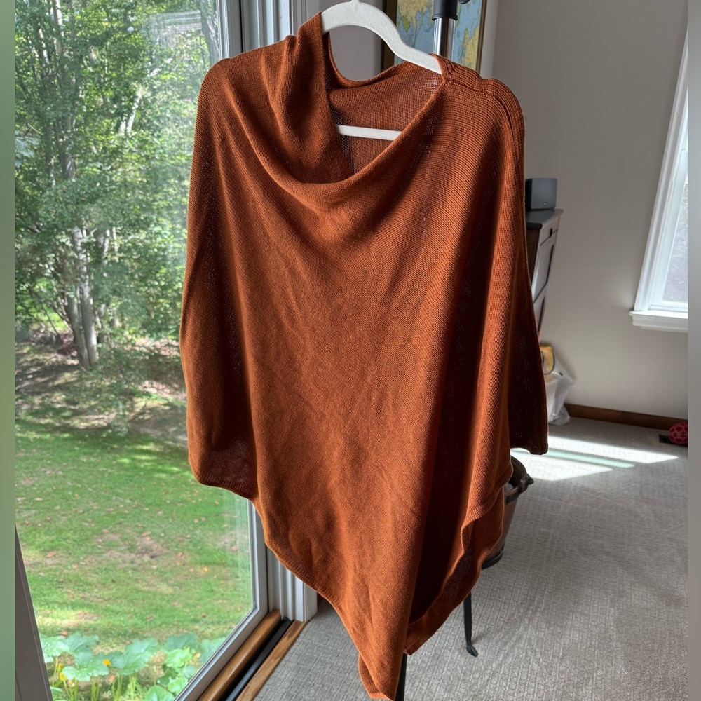 J Crew Cashmere blend poncho